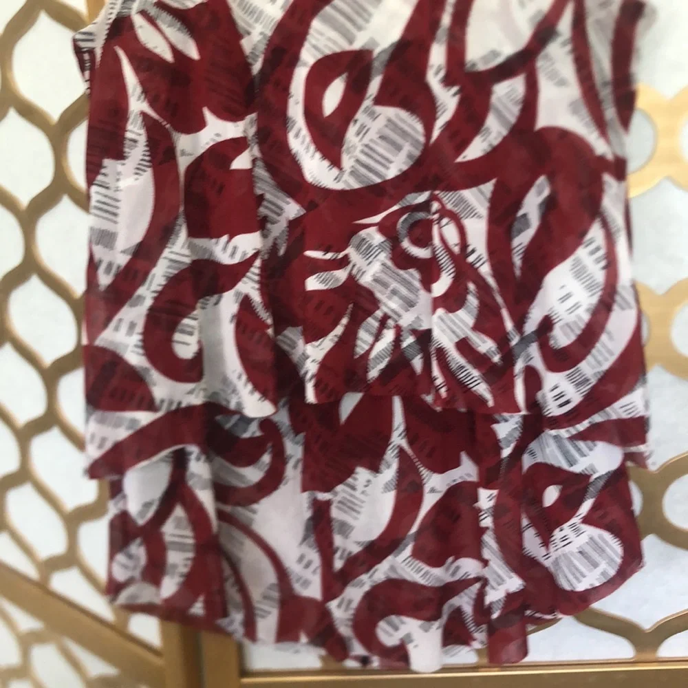 Alfani Petite Flowy Sleeveless Top Size Petite Small - Picture 7 of 8